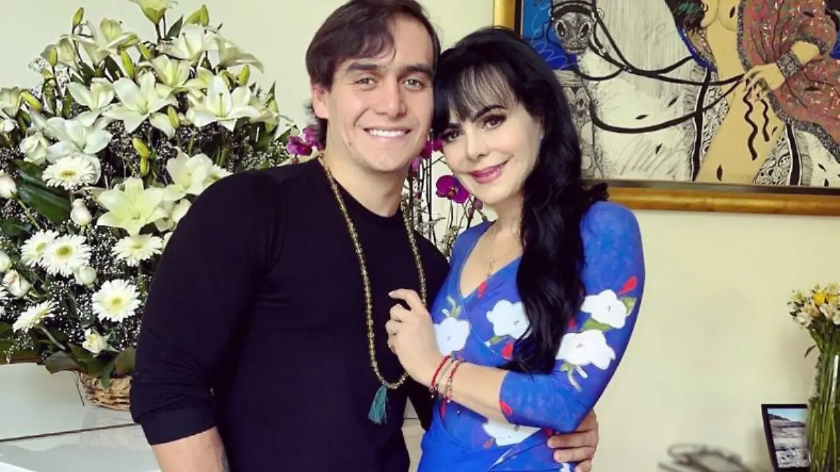 Maribel Guardia con su hijo Julian Figueroa